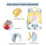 Kids Cartoon Backpack with 3D Cute Charms for Boys & Girls