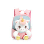Kids Cartoon Backpack with 3D Cute Charms for Boys & Girls