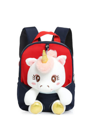 Unicorn Plush Kids Backpack Cute & Soft School Bag for Girls & Boys