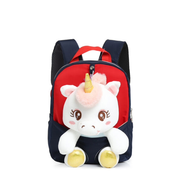 Unicorn Plush Kids Backpack Cute & Soft School Bag for Girls & Boys
