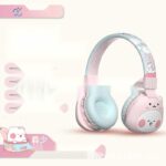 Wireless Bluetooth Headphones for Kids – Safe Sound Cartoon Design