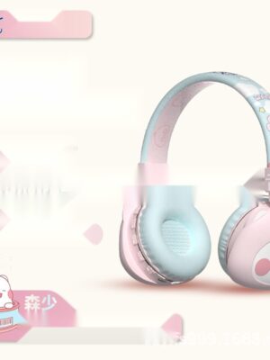 Wireless Bluetooth Headphones for Kids – Safe Sound Cartoon Design