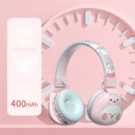 Wireless Bluetooth Headphones for Kids – Safe Sound Cartoon Design