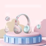 Wireless Bluetooth Headphones for Kids – Safe Sound Cartoon Design