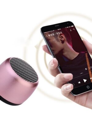 Source factory wireless mini bluetooth small speaker bass small steel cannon outdoor portable audio cross-border wholesale M1