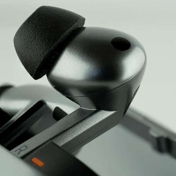 Metallic Grey - Premium Wireless Bluetooth Earbuds with Charging Case