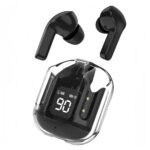 Wireless Earbuds with LED Battery Display & Charging Case