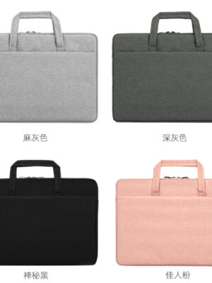 Spot wholesale laptop bag 14 15 inch apple huawei tablet bag waterproof shockproof notebook liner bag