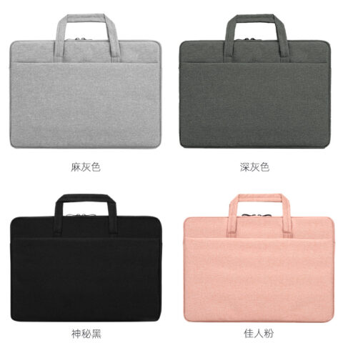 Spot wholesale laptop bag 14 15 inch apple huawei tablet bag waterproof shockproof notebook liner bag