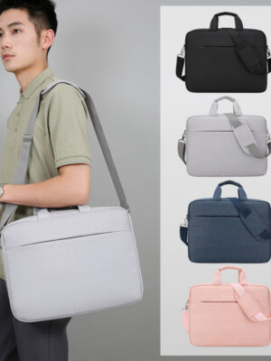 Multifunctional laptop bag men's hand-on document bag briefcase office meeting business information handbag