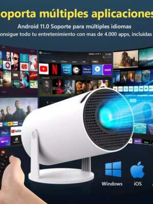 Overseas popular HY300 ultra-high-definition 1080p projector smart home theater