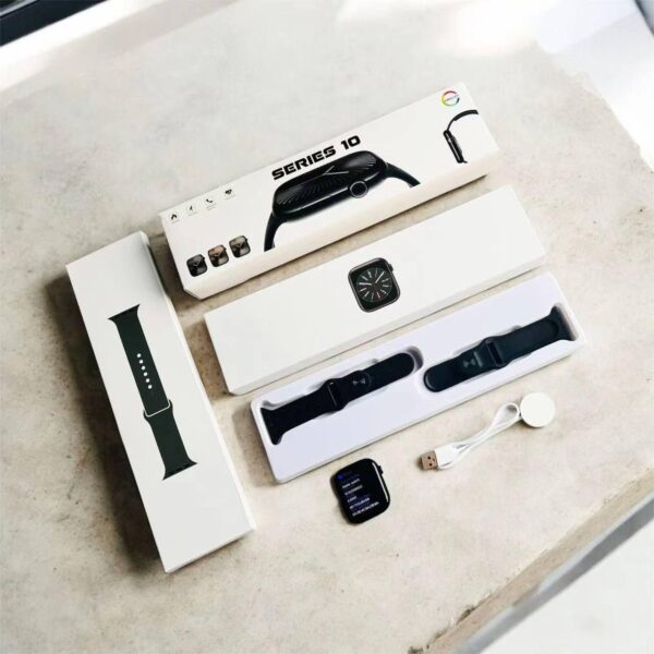 Series 10 Smartwatch – Fitness Tracker with Heart Rate, Notifications & Stylish Strap