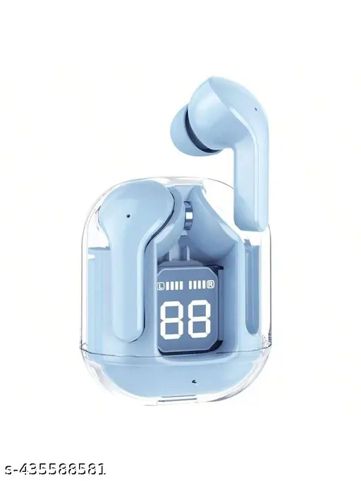 Wireless Earbuds with LED Battery Display & Charging Case