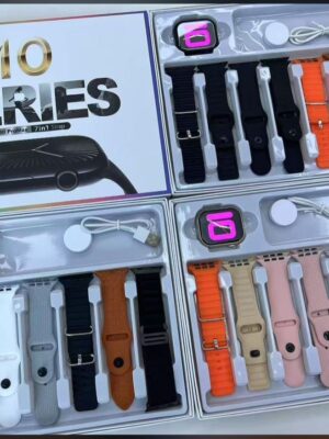 Series 10 Smart Watch S30 Pro Max with 7-in-1 Strap Combo