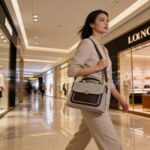 Vintage Canvas Satchel Bag for Women | Top Handle + Strap